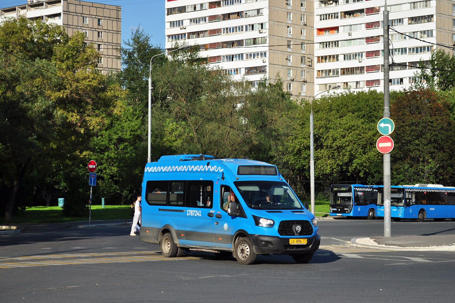 Москва, Нижегородец-222708 (Ford Transit FBD) № 1787241