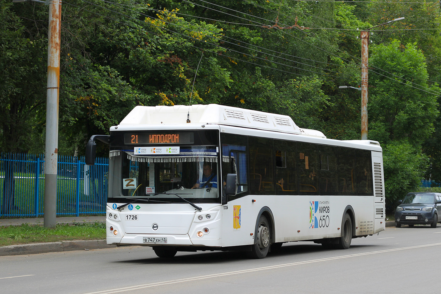 Кировская область, ЛиАЗ-5292.67 (CNG) № В 747 ХН 43