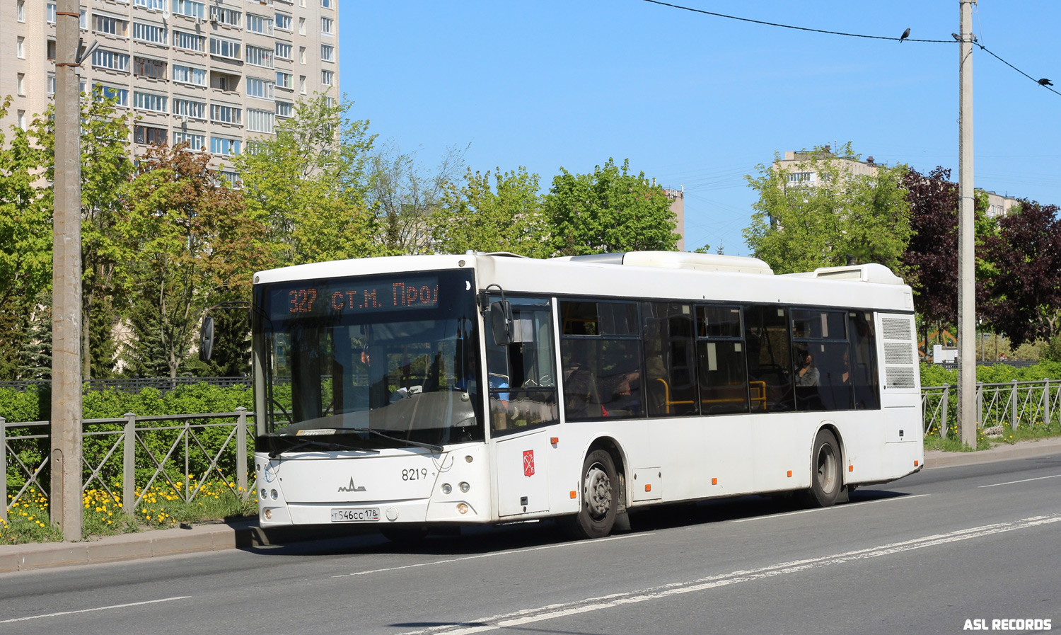 Санкт-Петербург, МАЗ-203.085 № 8219