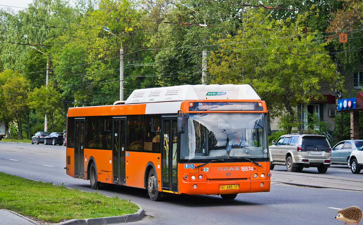 Nizhegorodskaya region, LiAZ-5292.67 (CNG) # 15574