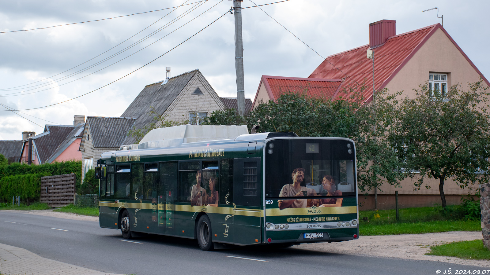 Литва, Solaris Urbino III 12 CNG № 959