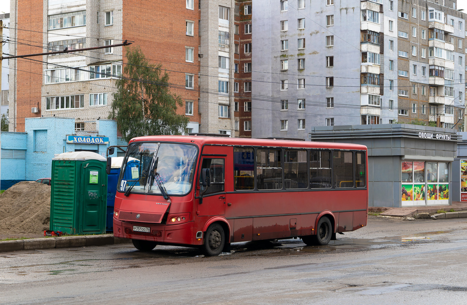 Ярославская область, ПАЗ-320412-04 "Вектор" № Р 751 ОО 76