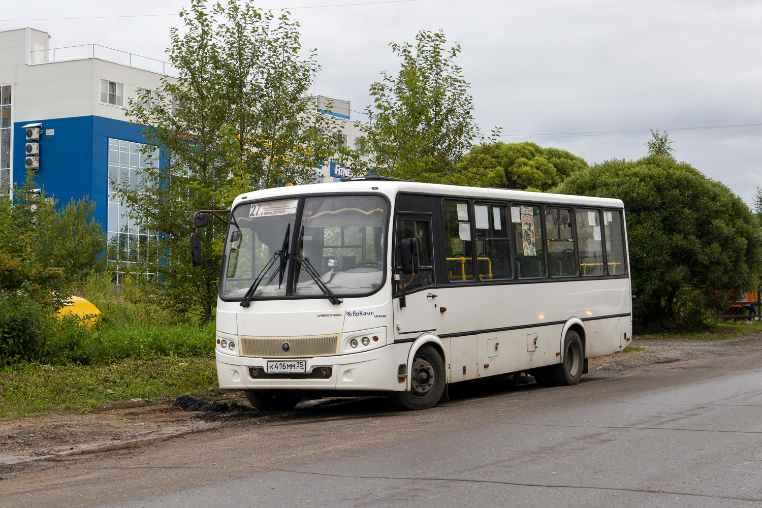 Вологодская область, ПАЗ-320414-05 "Вектор" (1-2) № К 416 ММ 35