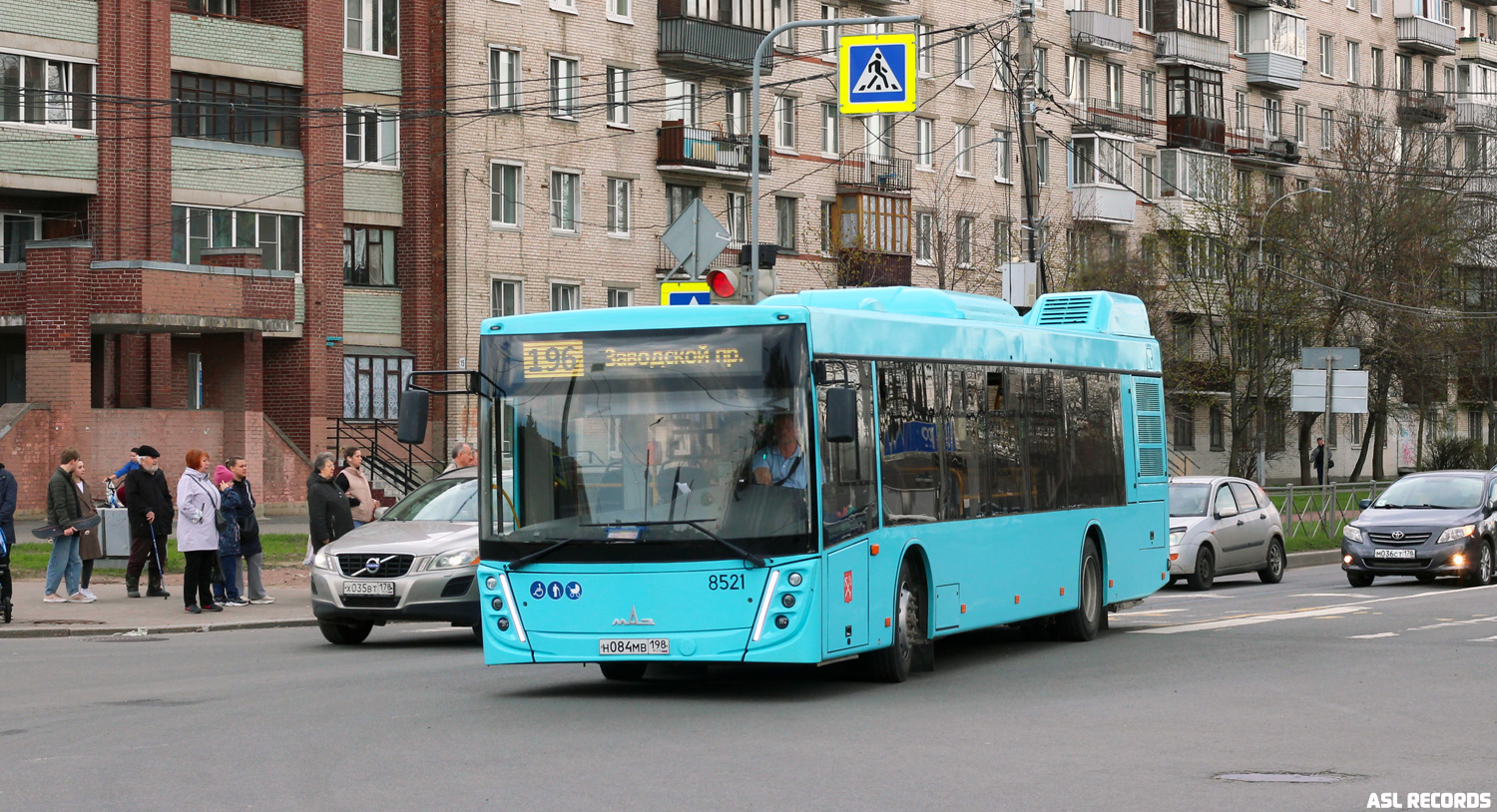 Санкт-Петербург, МАЗ-203.047 № 8521