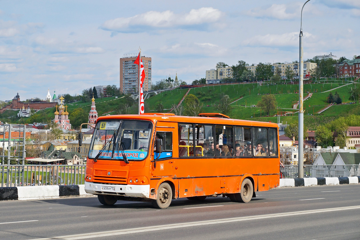 Нижегородская область, ПАЗ-320412-05 № С 608 АМ 152