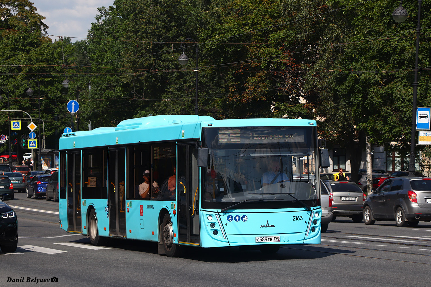 Санкт-Петербург, МАЗ-203.047 № 2163