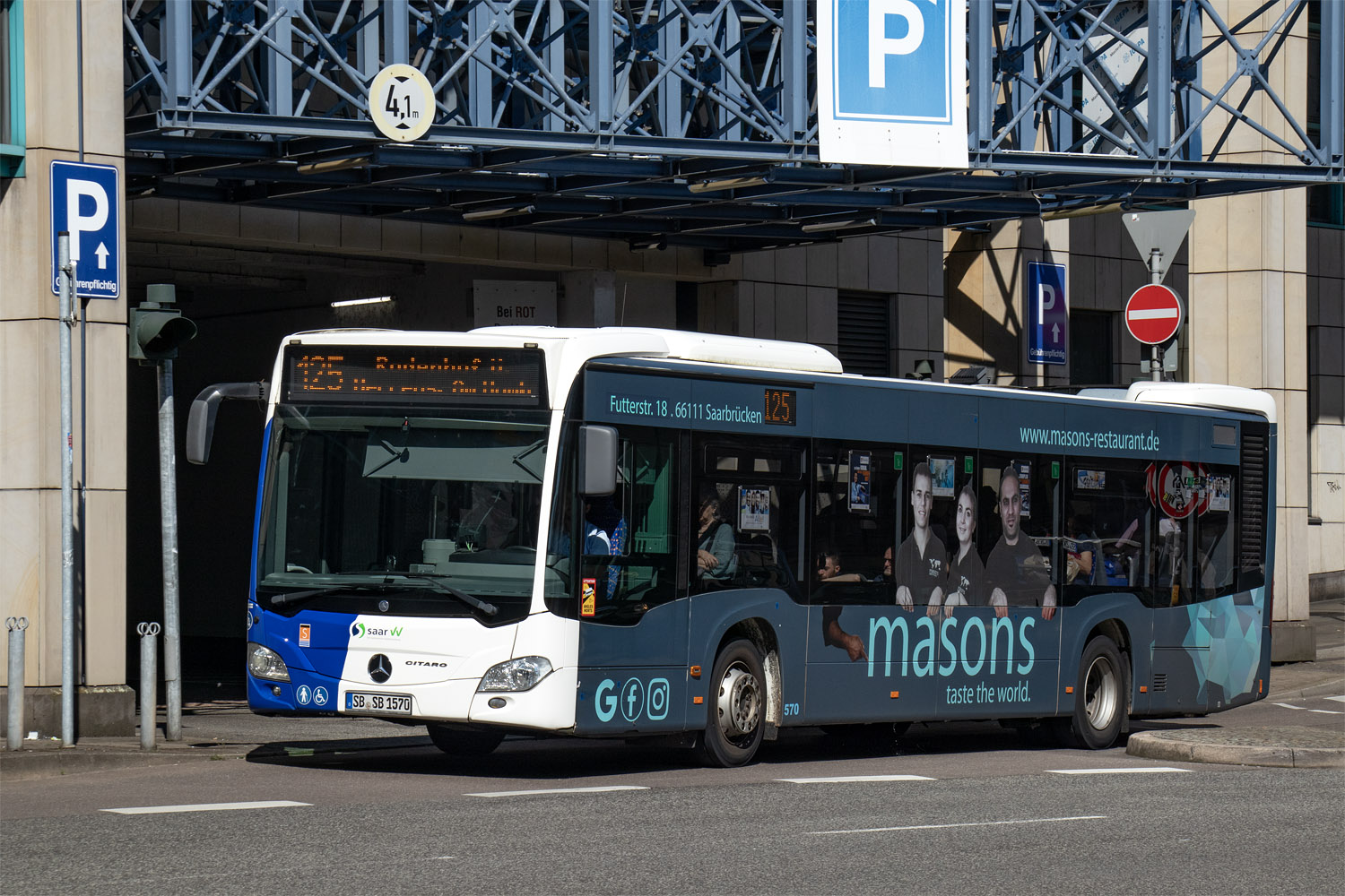 Саар, Mercedes-Benz Citaro C2 № 570