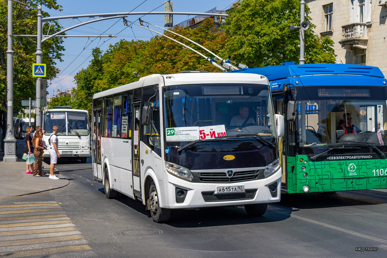 Севастополь, ПАЗ-320425-04 "Vector Next" № А 615 ТА 92