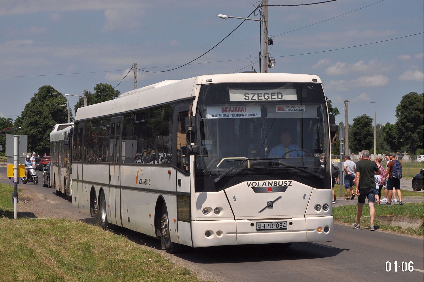 Венгрия, Ikarus EAG E95.44 № HPD-084; Венгрия — 3. Volánbusz Retro Nap, Hatvan (2024)