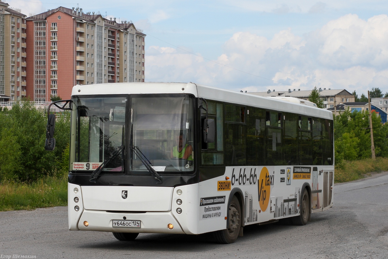 Krasnojarsko kraštas, NefAZ-5299-20-52 Nr. У 646 ОС 124