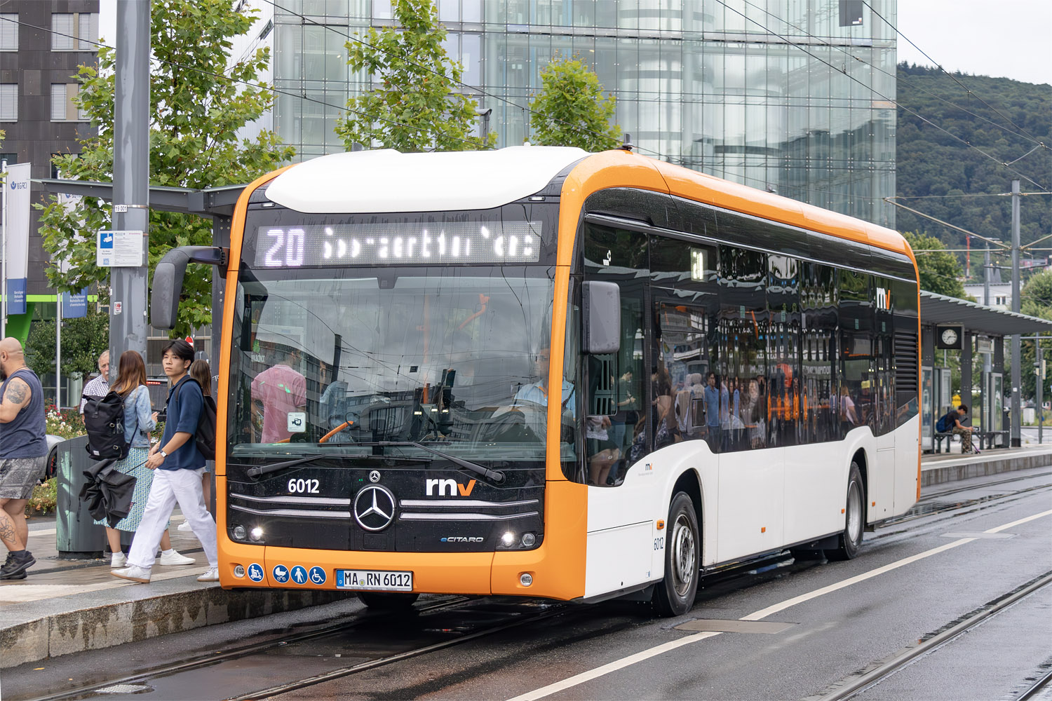 Баден-Вюртемберг, Mercedes-Benz eCitaro № 6012