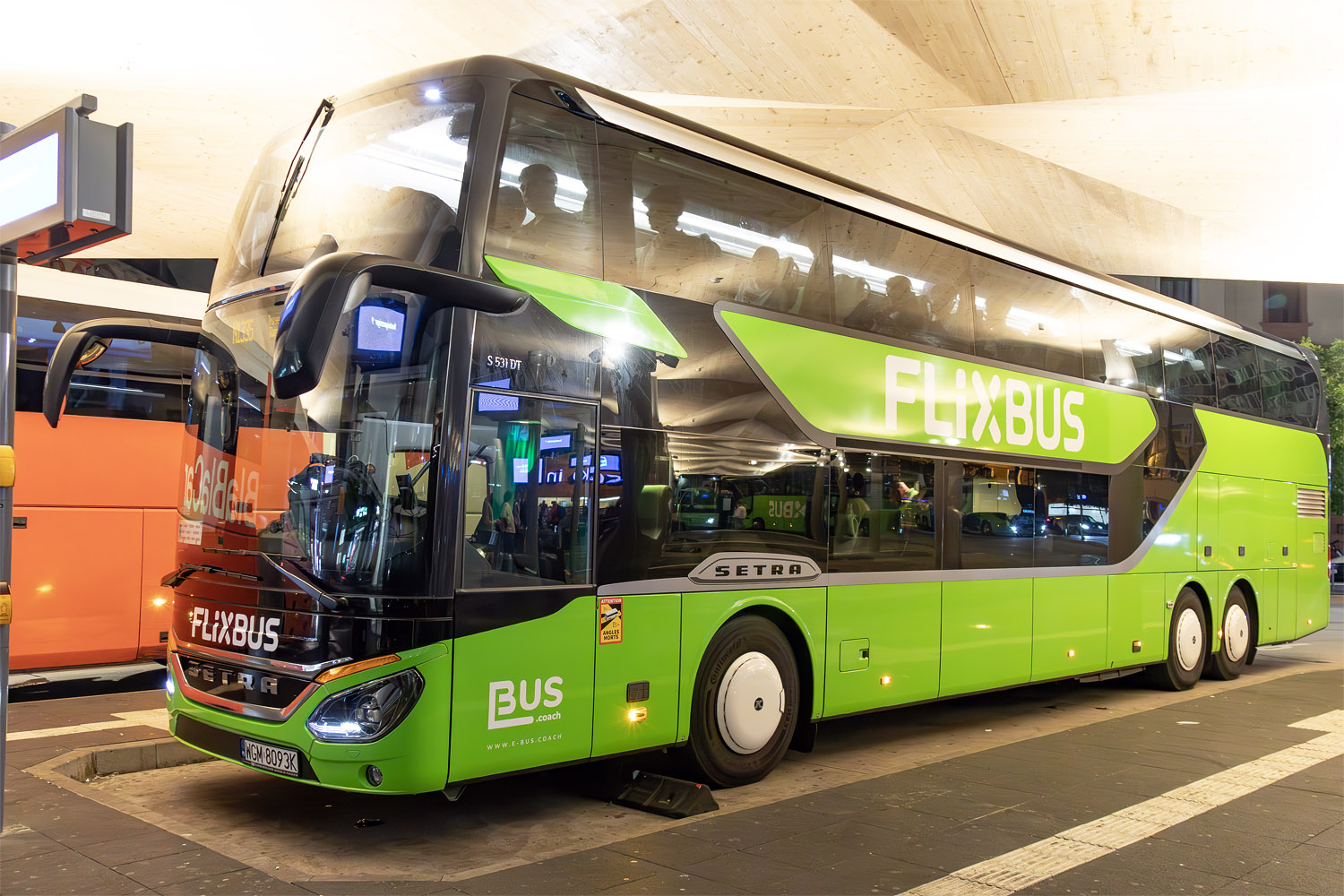Польша, Setra S531DT facelift № WGM 8093K