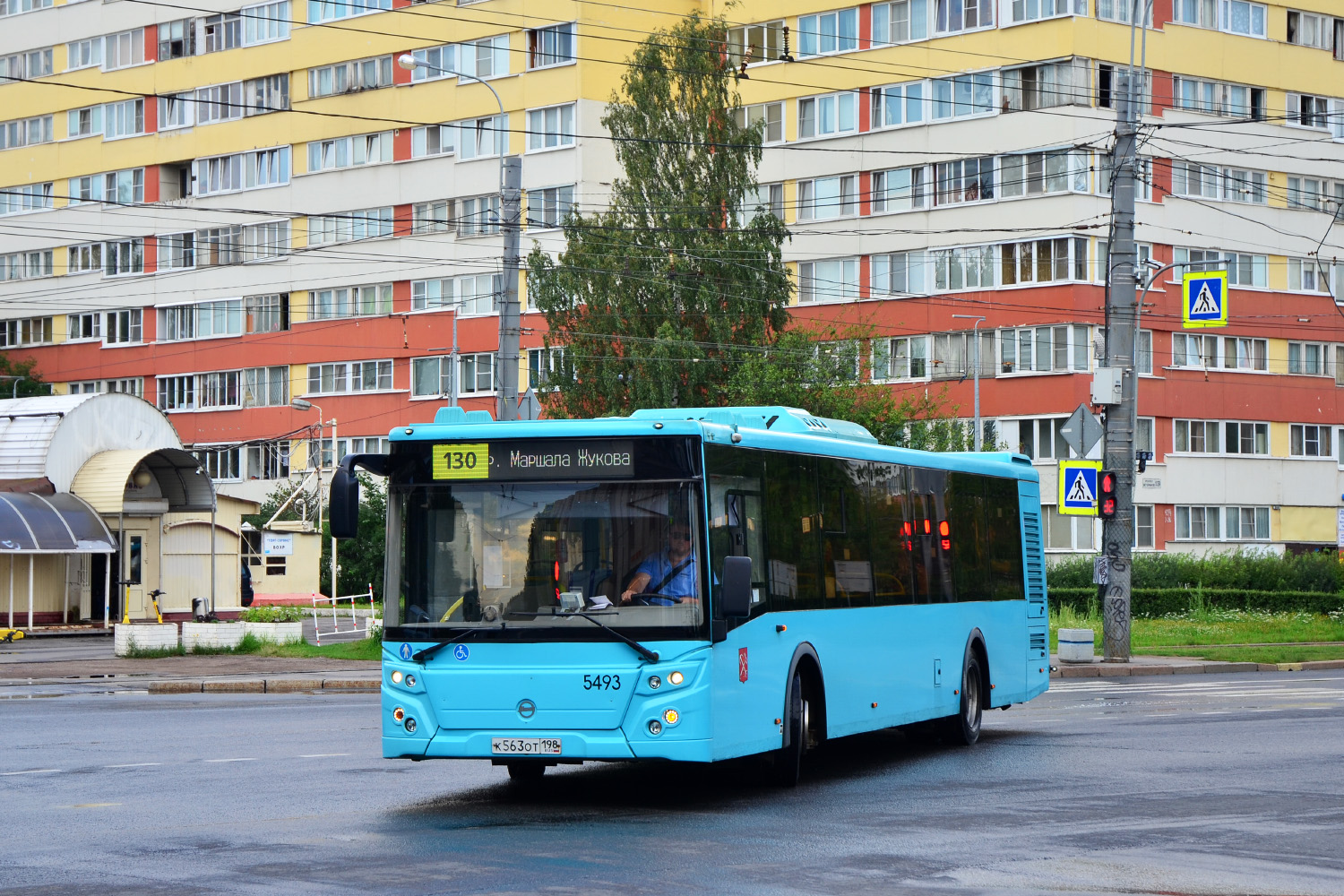 Санкт-Петербург, ЛиАЗ-5292.65 № 5493