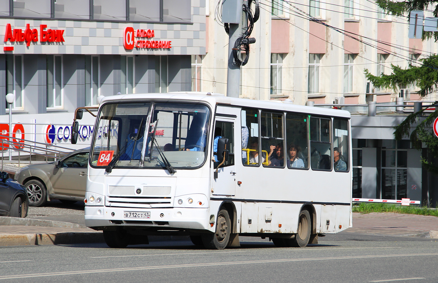 Кировская область, ПАЗ-320402-05 № В 712 СТ 43