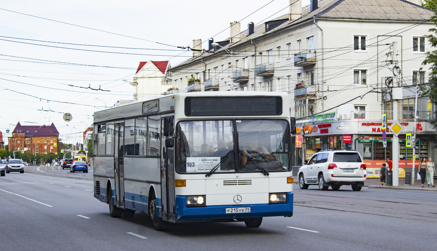 Калининградская область, Mercedes-Benz O405 № Р 215 УВ 39