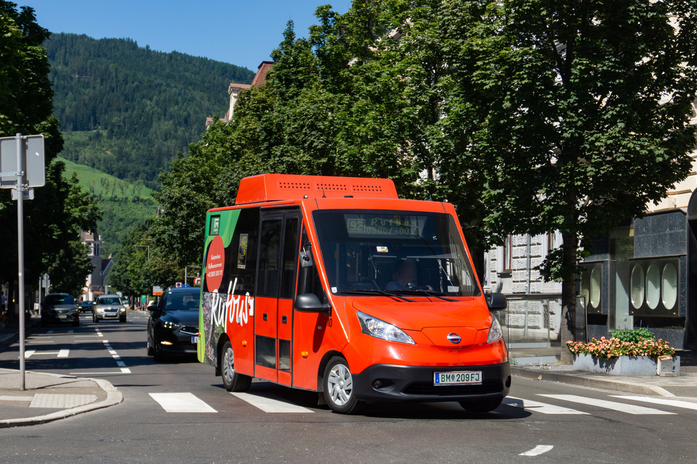 Австрия, K-Bus E-Solar City № 110