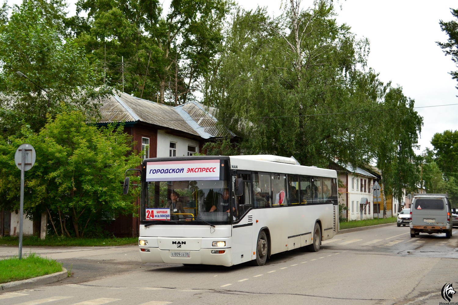 Пермский край, MAN A74 Lion's Classic SL283 № Е 809 СЕ 08