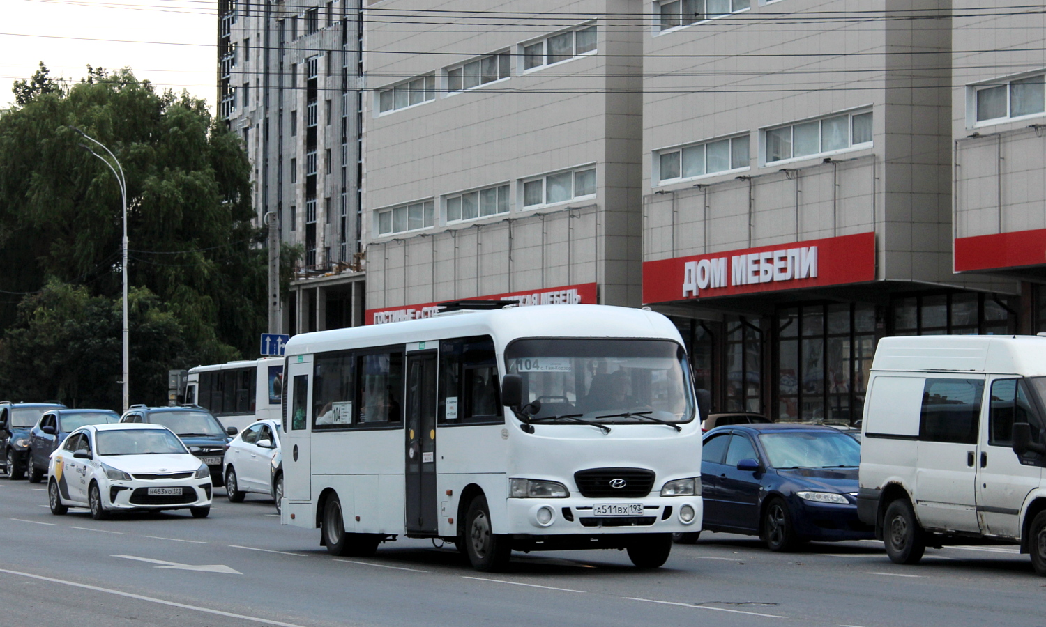 Краснодарский край, Hyundai County LWB (ТагАЗ) № А 511 ВХ 193