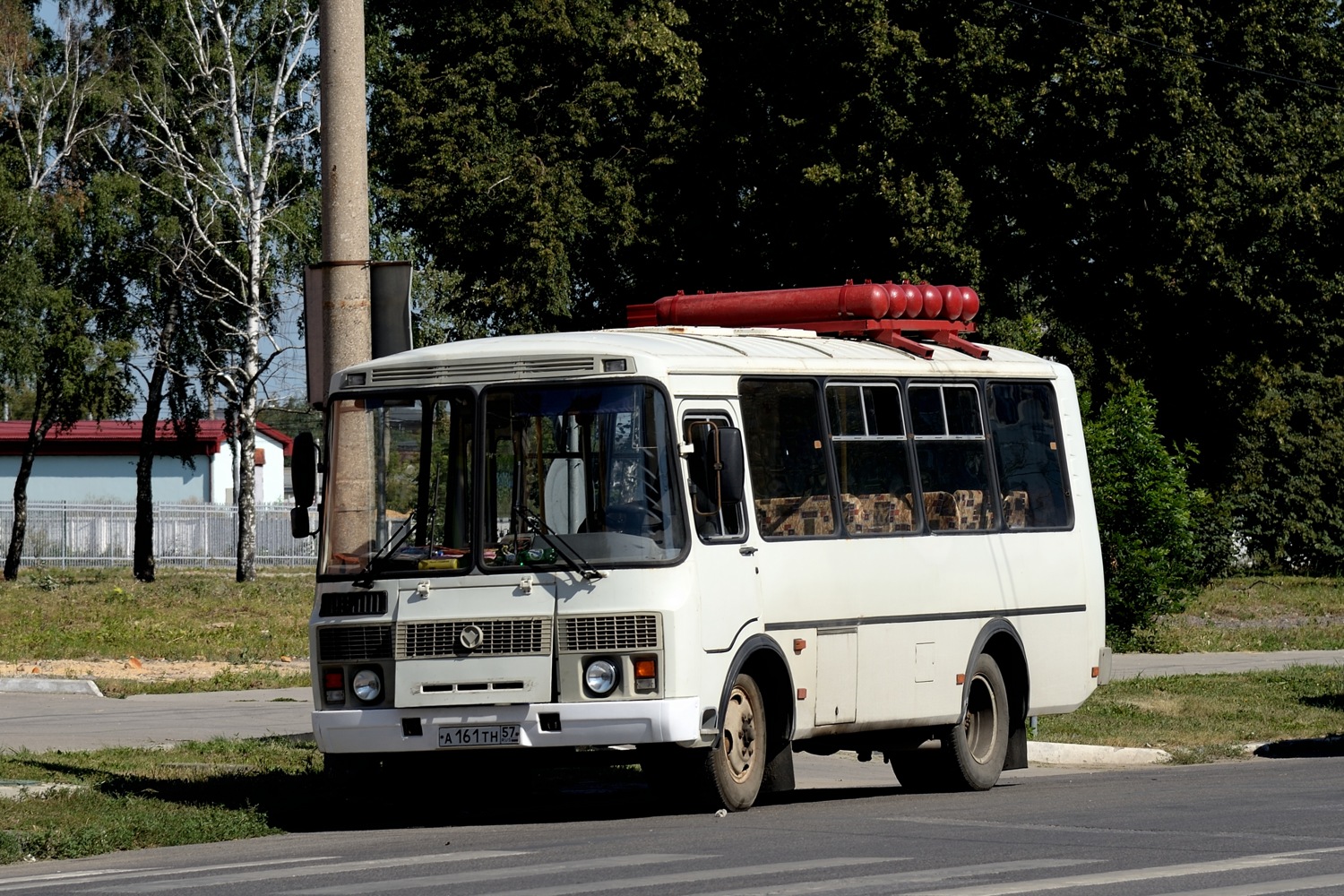 Тульская область, ПАЗ-32053 № А 161 ТН 57