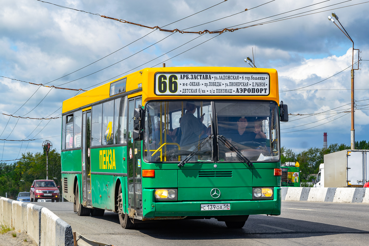 Пензенская область, Mercedes-Benz O405 № С 139 ОА 58