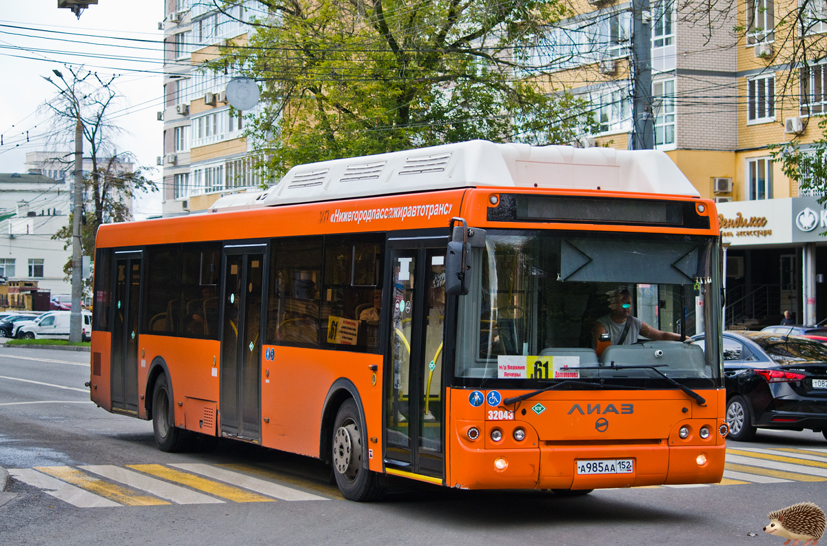 Нижегородская область, ЛиАЗ-5292.67 (CNG) № 32043