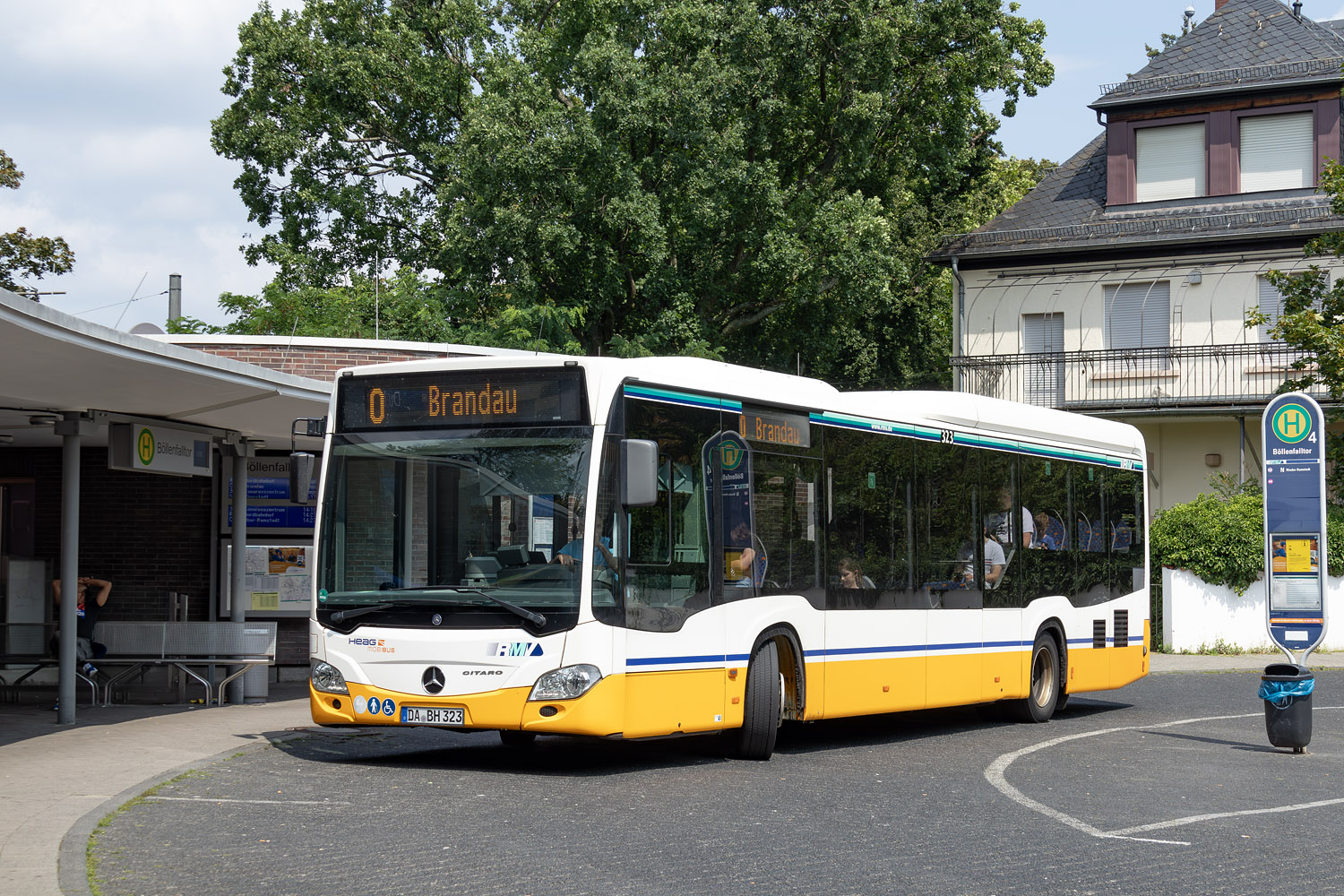 Гессен, Mercedes-Benz Citaro C2 LE № 323