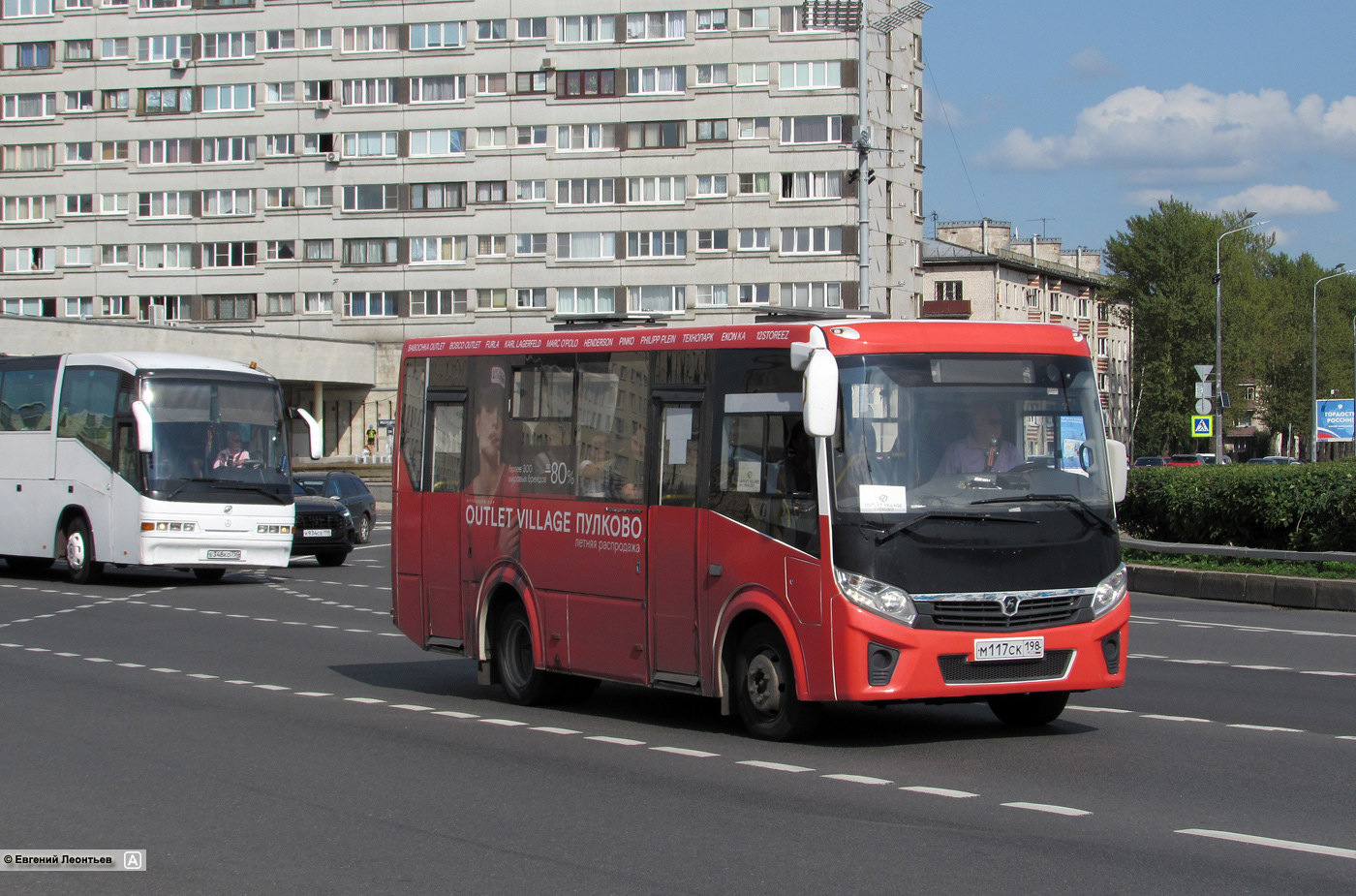 Санкт-Петербург, ПАЗ-320406-04 "Vector Next" № М 117 СК 198