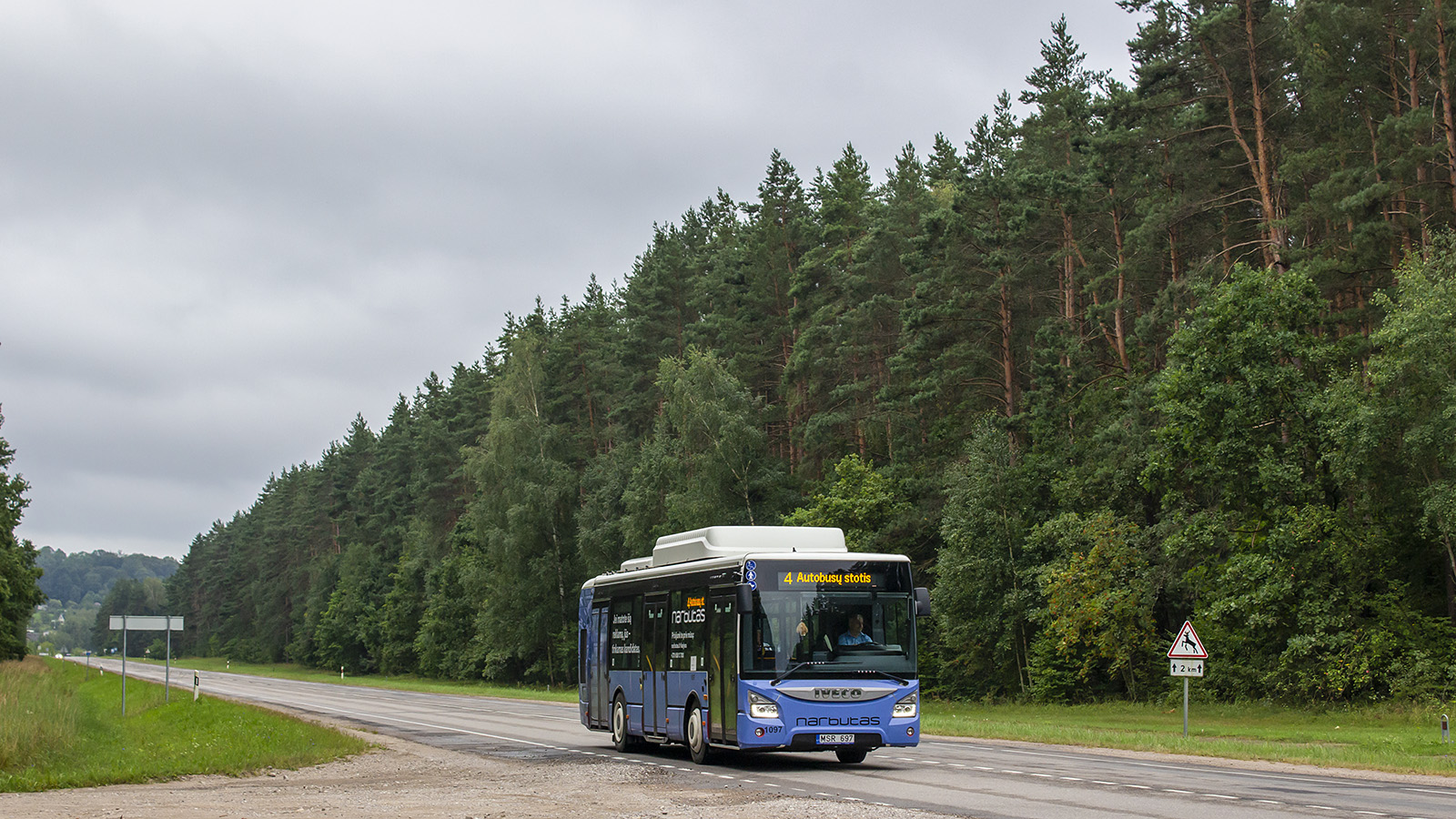 Литва, IVECO Urbanway 10.8M CNG № 1097