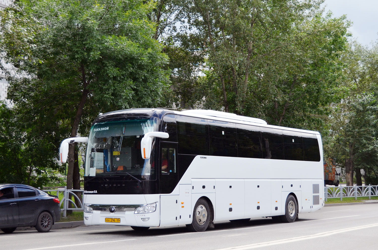 Свердловская область, Yutong ZK6122H9 № КН 296 66