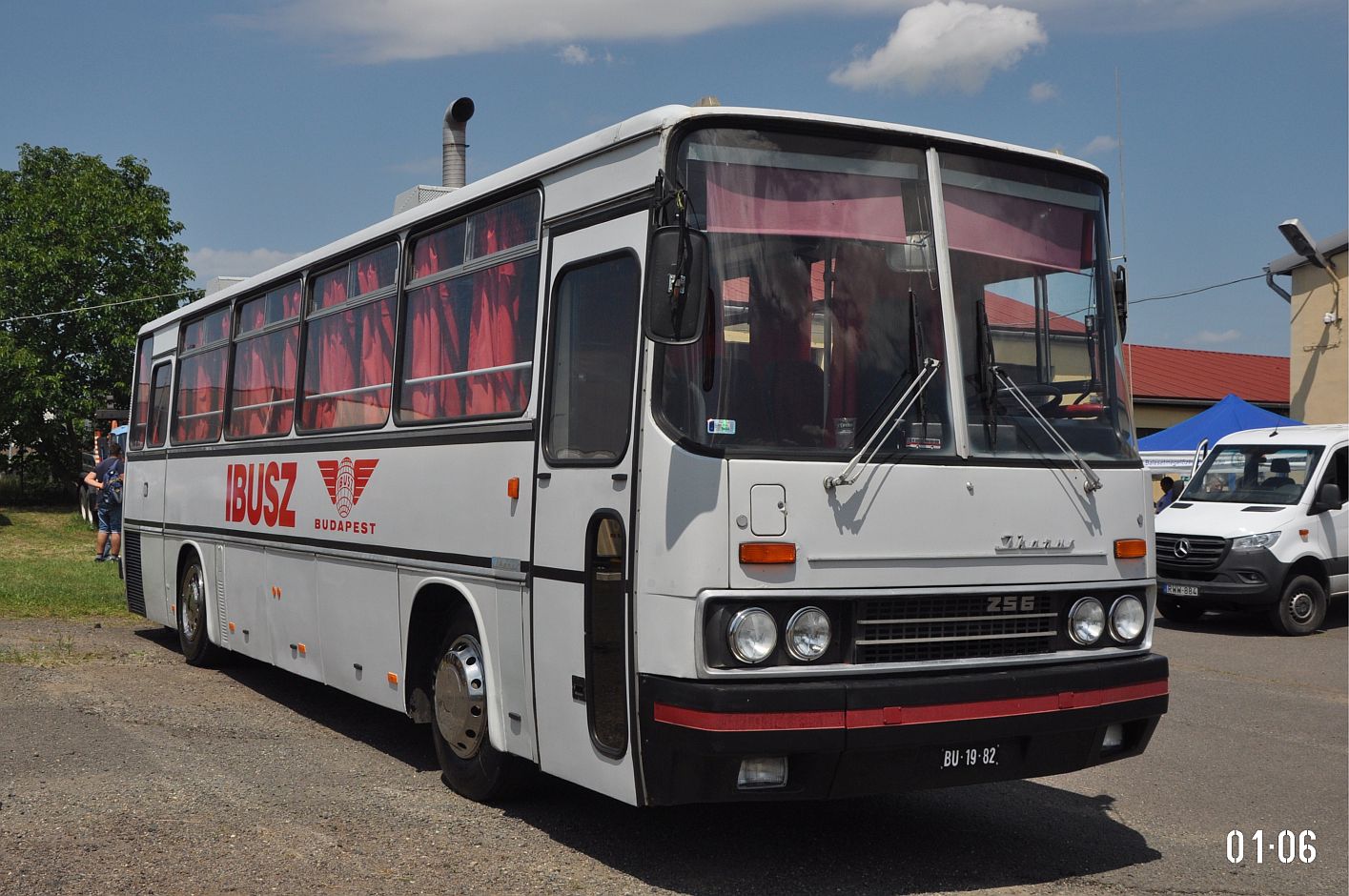 Węgry, Ikarus 256.50E Nr I 23JL 23; Węgry — 3. Volánbusz Retro Nap, Hatvan (2024)