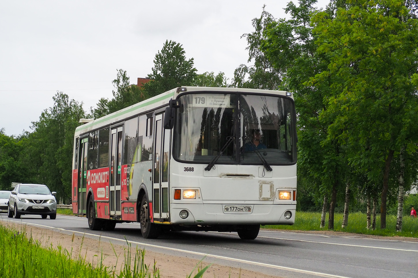 Санкт-Петербург, ЛиАЗ-5293.60 № 3688