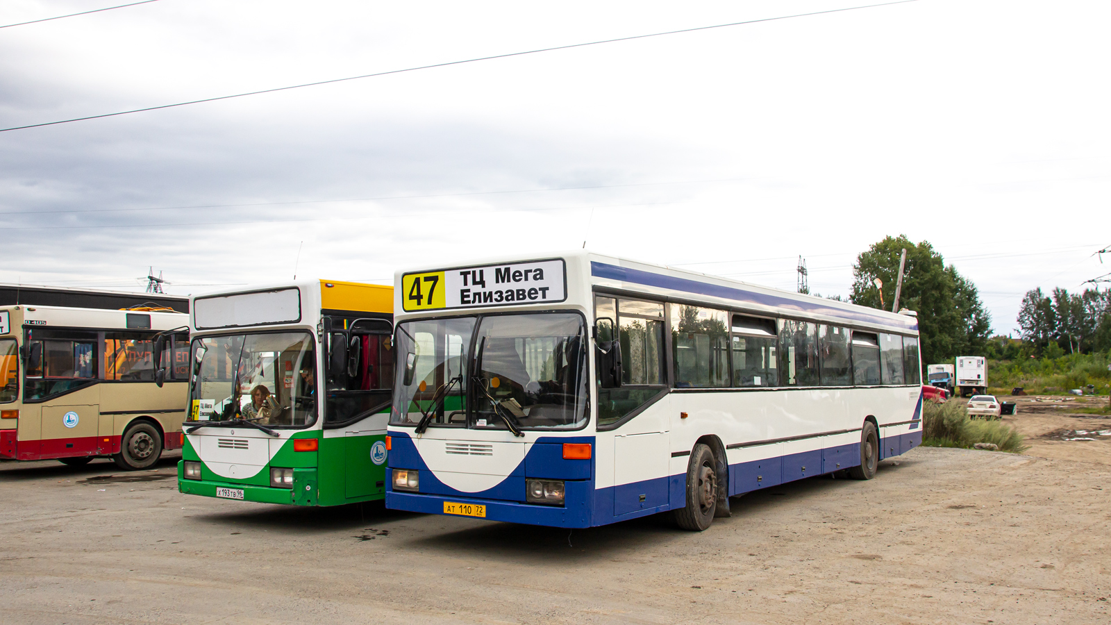 Свярдлоўская вобласць, Mercedes-Benz O405N № АТ 110 72