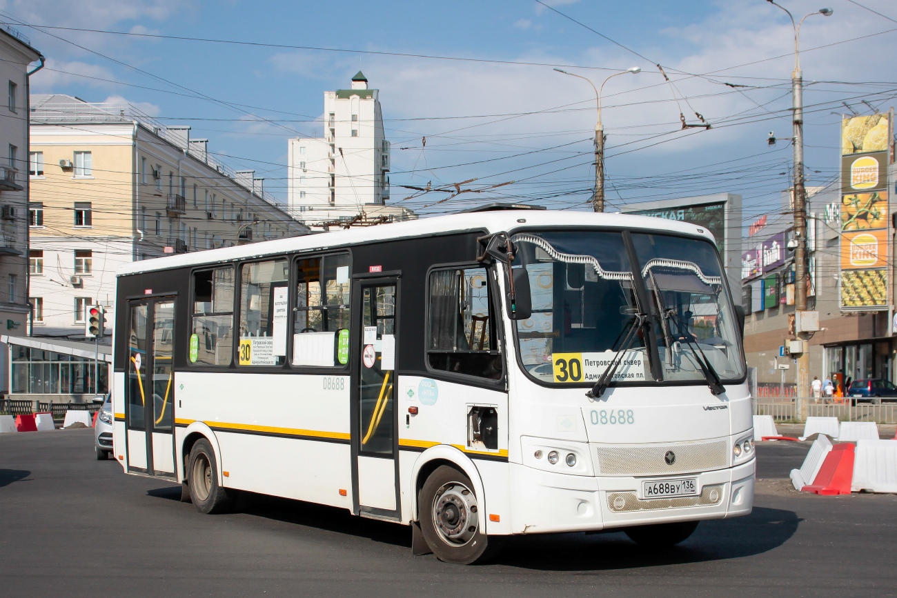 Воронежская область, ПАЗ-320414-14 "Вектор" № 08688