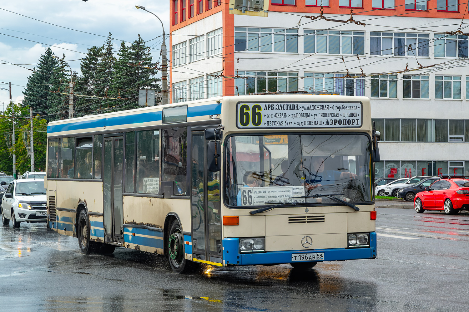 Пензенская область, Mercedes-Benz O405N2 № Т 196 АВ 58