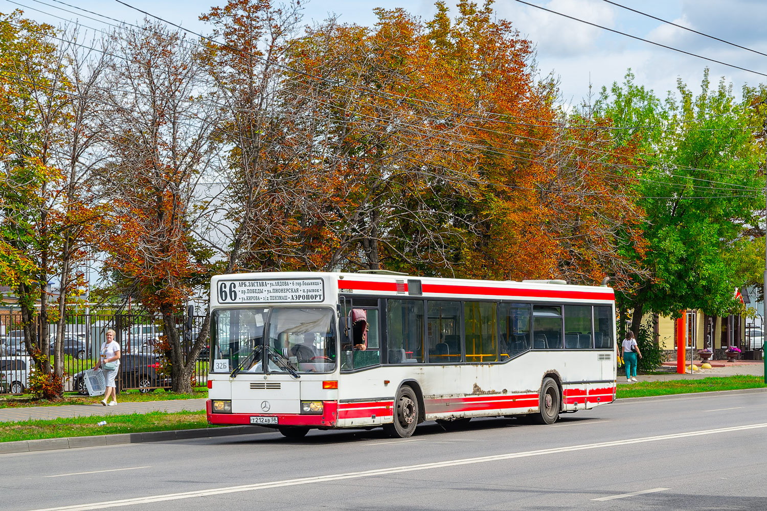 Пензенская область, Mercedes-Benz O405N2 № Т 212 АВ 58