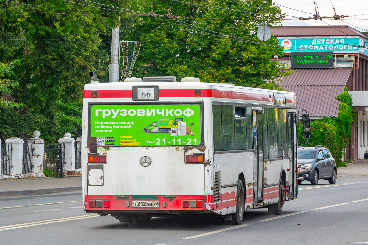 Пензенская область, Mercedes-Benz O405N2 № Т 212 АВ 58