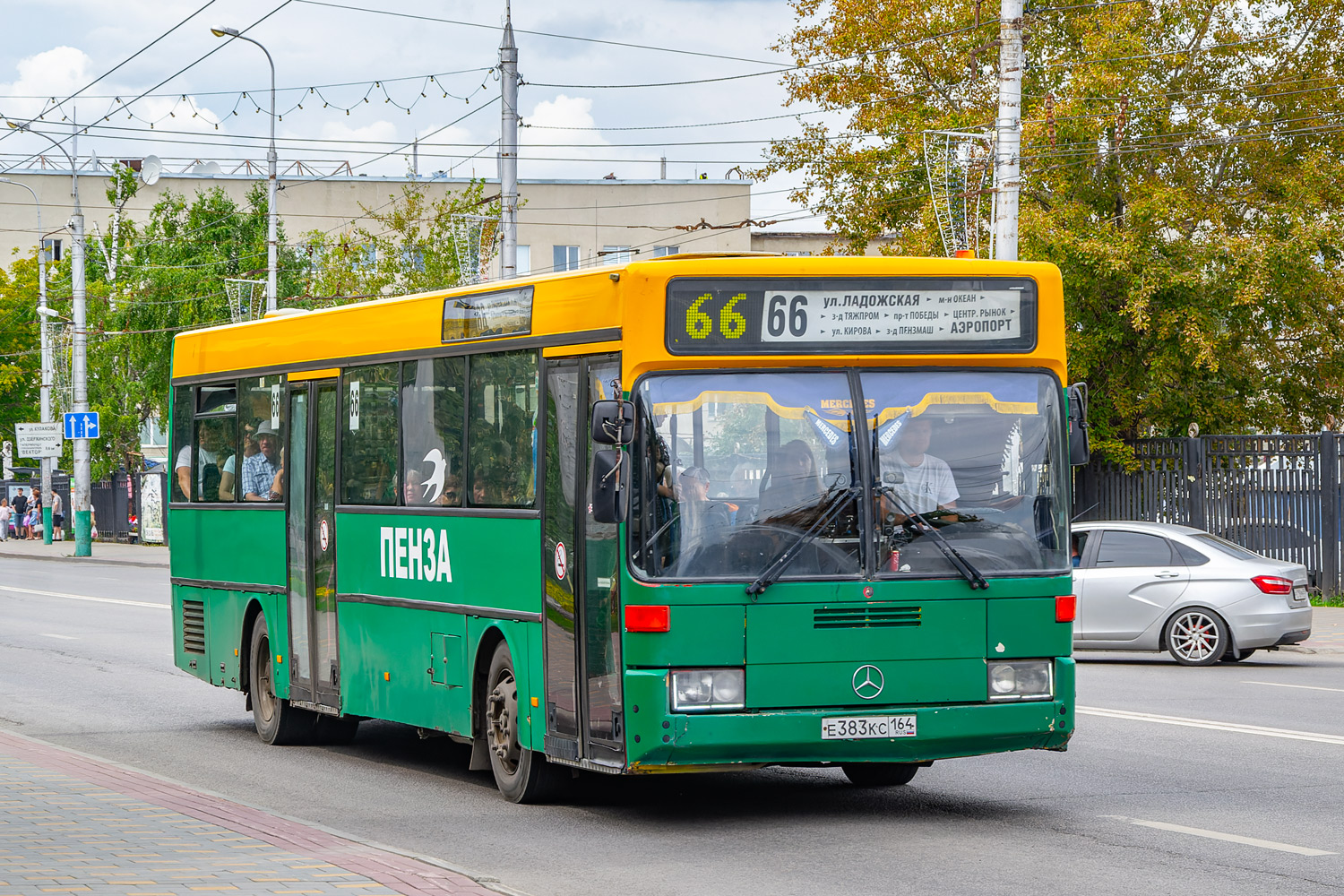 Пензенская область, Mercedes-Benz O405 № Е 383 КС 164