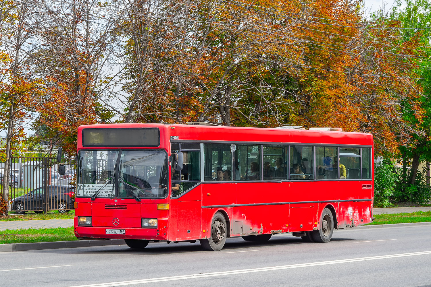 Пензенская область, Mercedes-Benz O405 № Е 731 КТ 164