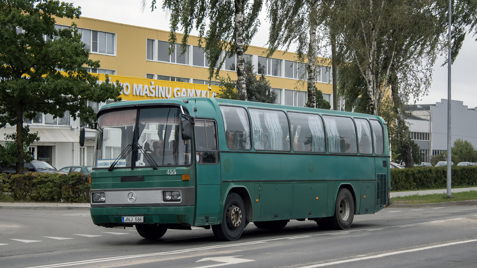 Литва, Mercedes-Benz O303-11ÜHE № 455