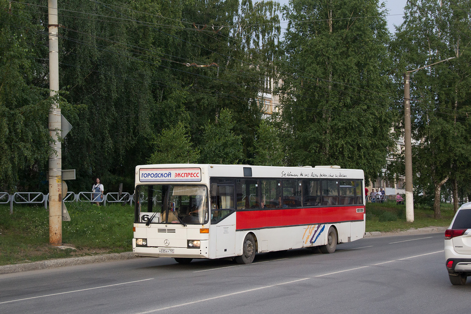 Пермский край, Mercedes-Benz O405 № Н 335 ХУ 159