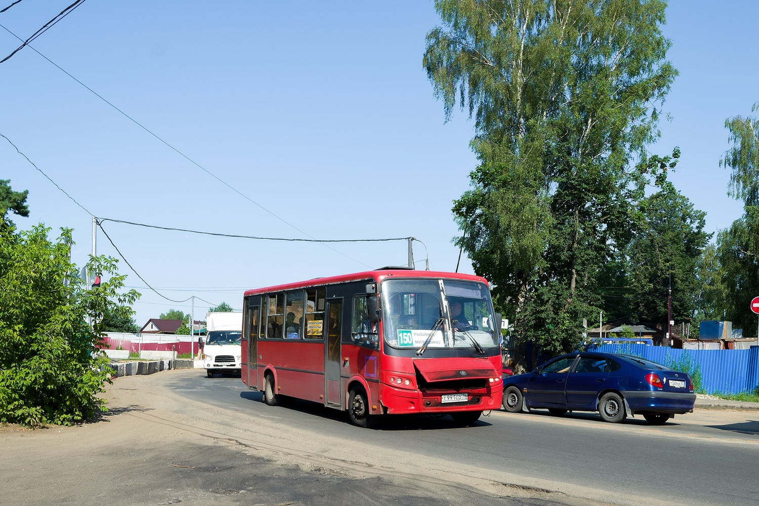 Ярославская область, ПАЗ-320412-14 "Вектор" № Т 991 СО 76