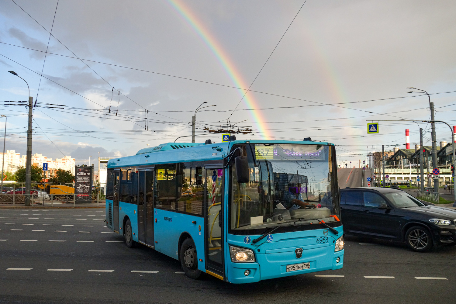 Санкт-Петербург, ЛиАЗ-4292.60 (1-2-1) № 6963