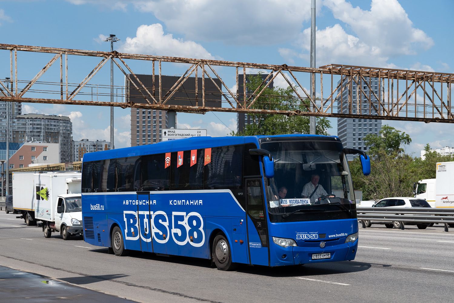 Пензенская область, TEMSA HD 13 № С 833 АМ 58