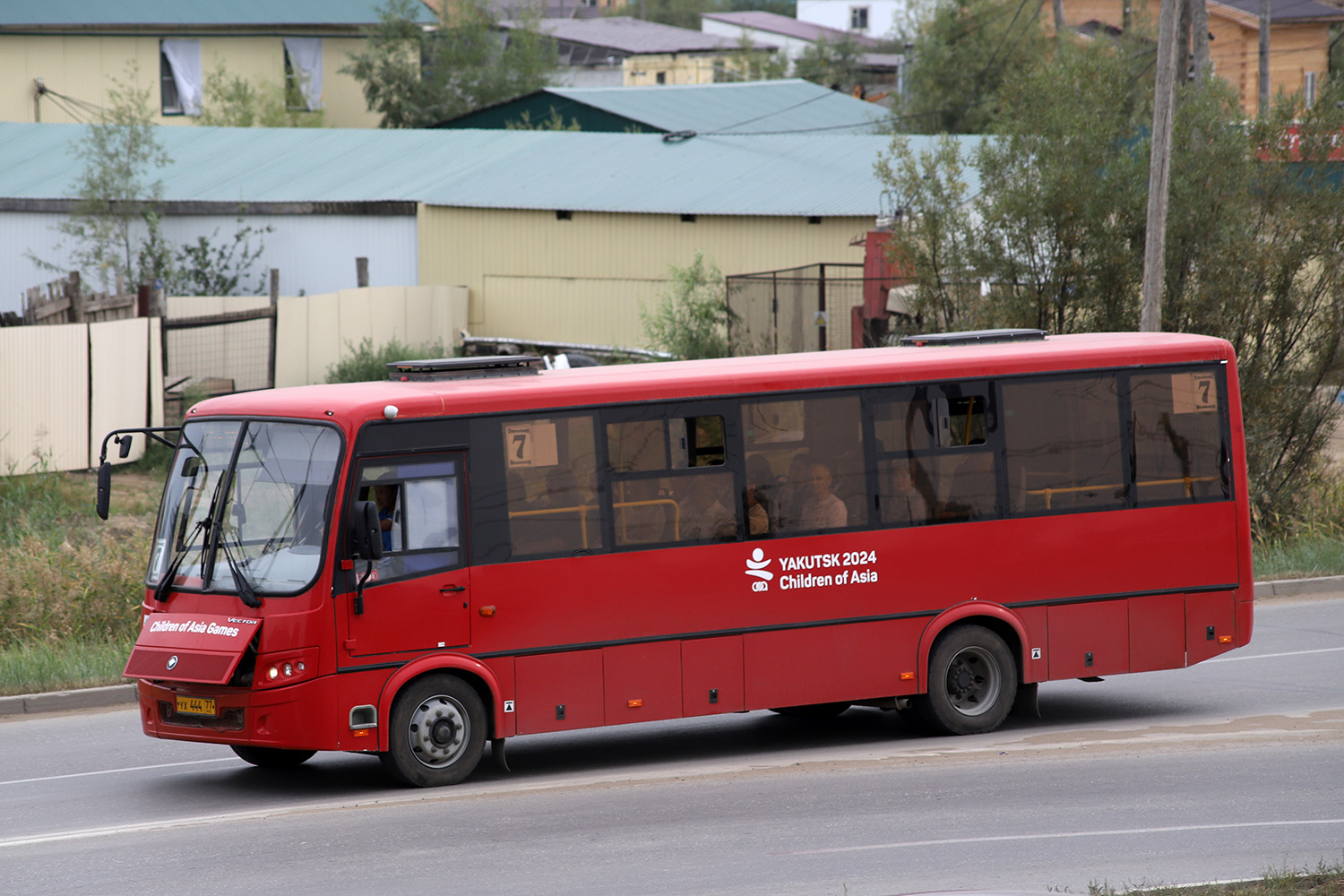 Саха (Якутия), ПАЗ-320414-14 "Вектор" № УХ 444 77