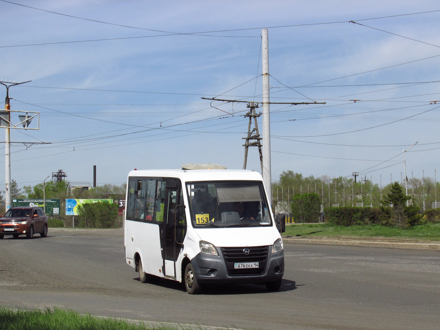 Pavlodar province, GAZ-A63R42 Next № 676 EKA 14