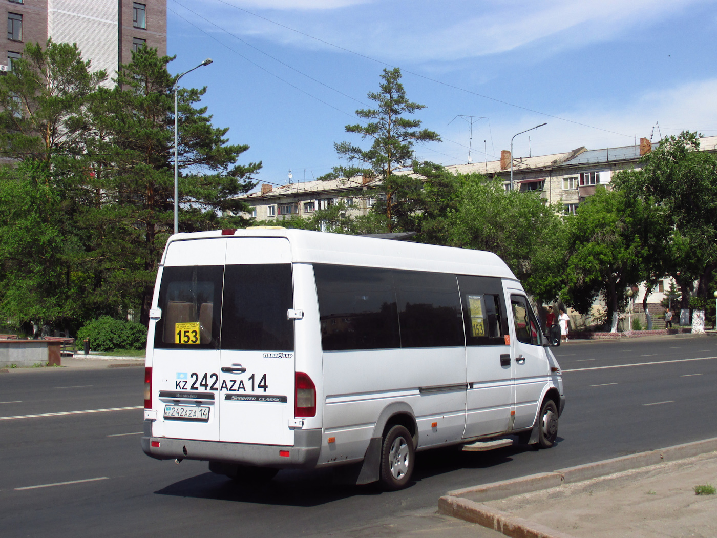 Павлодарская область, Луидор-223201 (MB Sprinter Classic) № 242 AZA 14