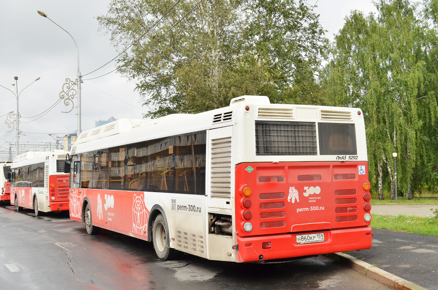 Пермский край, ЛиАЗ-5292.67 (CNG) № Н 860 КР 159