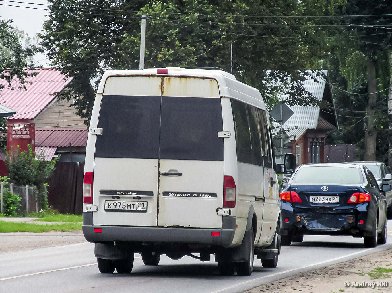 Чувашия, Луидор-223237 (MB Sprinter Classic) № К 975 МТ 21