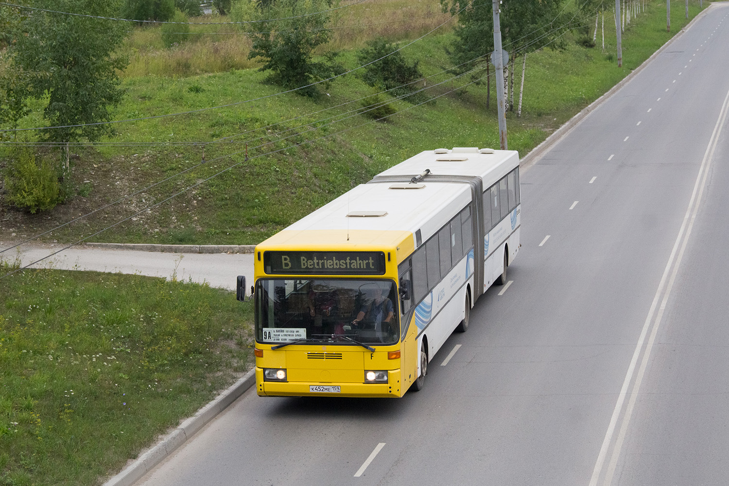 Пермский край, Mercedes-Benz O405G № К 452 МЕ 159