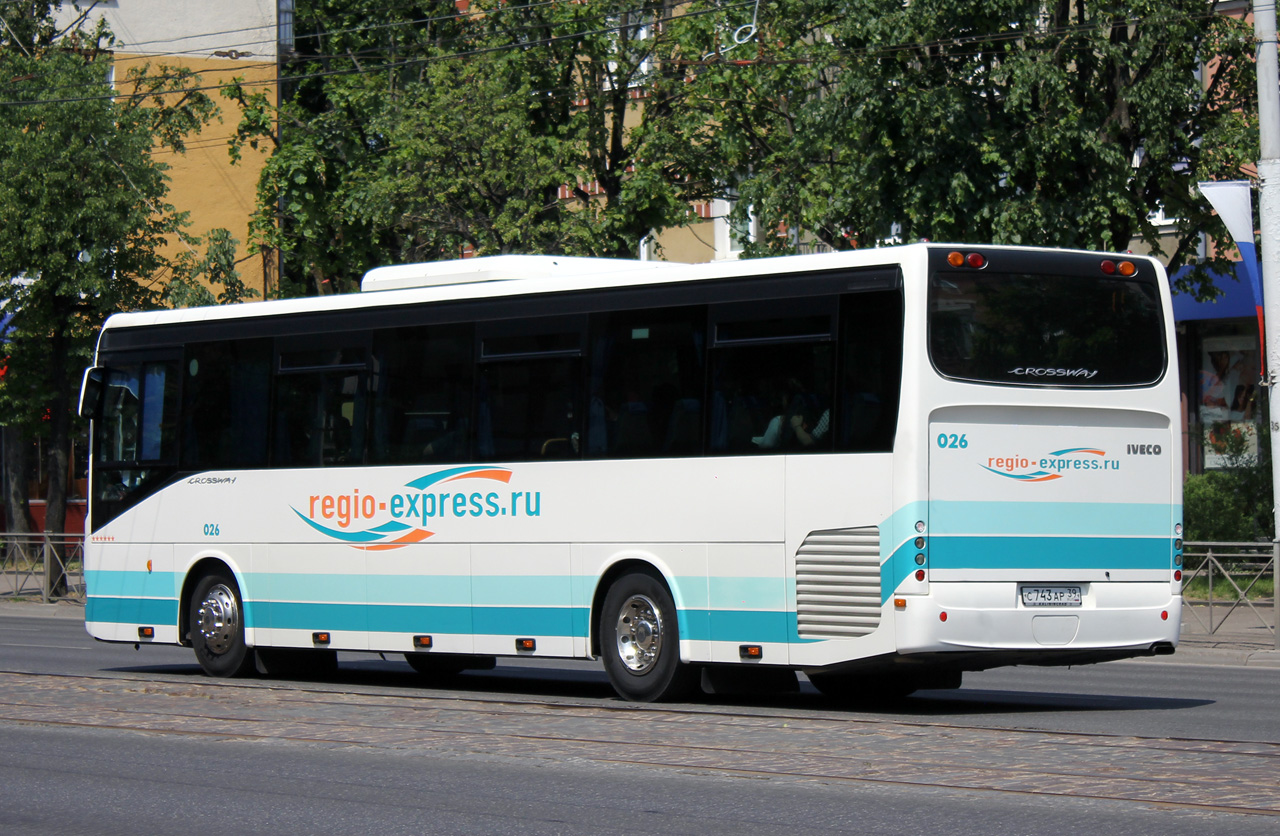 Калининградская область, Irisbus Crossway 12M № 026